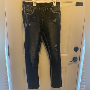 Denim Jeans, TwentyOne Black by Rue 21, Size 11/12 Regular